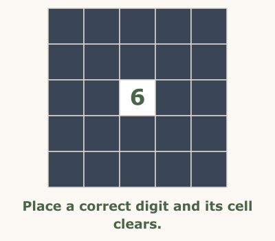 Fog of War Sudoku rule illustration, step 2 of 3